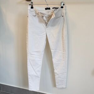 Banana Republic Women's Cream Skinny Jeans